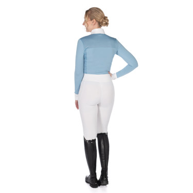 Polo da concorso Virginia a maniche lunghe da donna HKM Polo da concorso Virginia a maniche lunghe da donna HKM