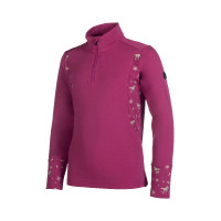 T-shirt funzionale Polly HKM bambino Magenta Rosa T-shirt funzionale Polly HKM bambino Magenta Rosa