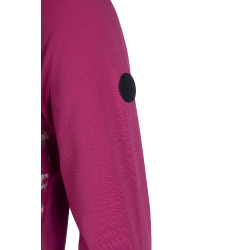 T-shirt funzionale Polly HKM bambino Magenta Rosa