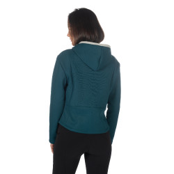 Felpa Livigno donna HKM Verde scuro