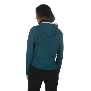 Felpa Livigno donna HKM Verde scuro