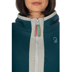 Felpa Livigno donna HKM Verde scuro