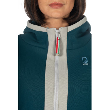 Felpa Livigno donna HKM Verde scuro