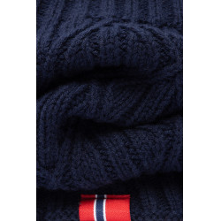 Scaldacollo B Vertigo lavorato a maglia Faye Titano marino Blu marino Scaldacollo B Vertigo lavorato a maglia Faye Titano marino Blu marino