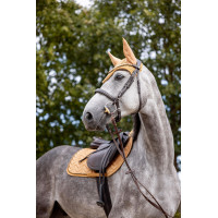 Cuffia anti-mosche Demélont Horze Marrone dorato