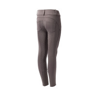 Pantaloni da equitazione termici full grip Horze Rhea bambino con tasche posteriori Falco bruno Marrone Pantaloni da equitazione termici full grip Horze Rhea bambino con tasche posteriori Falco bruno Marrone