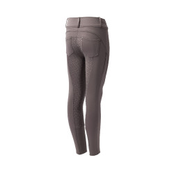 Pantaloni da equitazione termici full grip Horze Rhea bambino con tasche posteriori Falco bruno Marrone Pantaloni da equitazione termici full grip Horze Rhea bambino con tasche posteriori Falco bruno Marrone