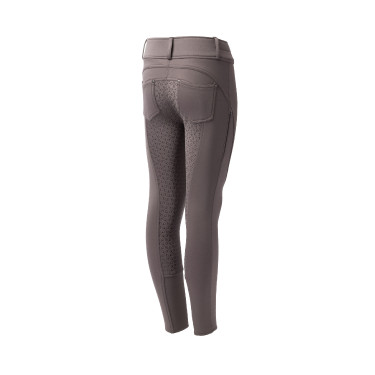 Pantaloni da equitazione termici full grip Horze Rhea bambino con tasche posteriori Falco bruno Marrone Pantaloni da equitazione termici full grip Horze Rhea bambino con tasche posteriori Falco bruno Marrone