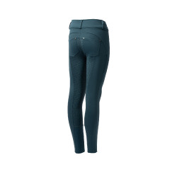Pantaloni da equitazione termici full grip Horze Rhea bambino con tasche posteriori