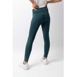 Pantaloni da equitazione termici full grip Horze Rhea bambino con tasche posteriori Pantaloni da equitazione termici full grip Horze Rhea bambino con tasche posteriori