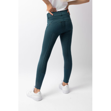 Pantaloni da equitazione termici full grip Horze Rhea bambino con tasche posteriori Pantaloni da equitazione termici full grip Horze Rhea bambino con tasche posteriori