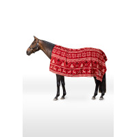Plaid di Natale Horze Rosso
