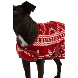 Coperta di Natale per cane Horze Rosso