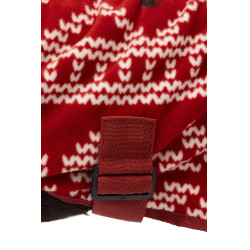 Coperta di Natale per cane Horze Rosso