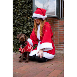Coperta di Natale per cane Horze Rosso
