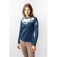 Maglietta da allenamento Ayra Horze Titano marino Blu marino Maglietta da allenamento Ayra Horze Titano marino Blu marino