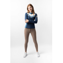 Maglietta da allenamento Ayra Horze Titano marino Blu marino