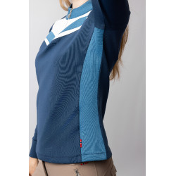 Maglietta da allenamento Ayra Horze Titano marino Blu marino