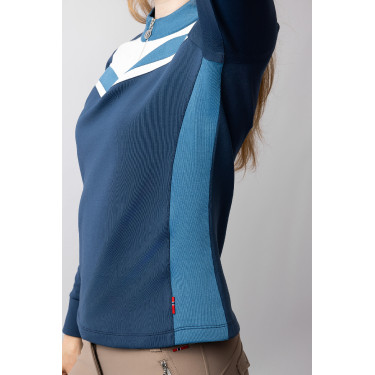 Maglietta da allenamento Ayra Horze Titano marino Blu marino