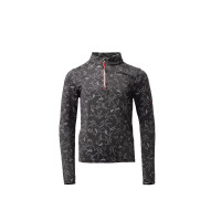 Maglietta da allenamento Pegasus per bambini Horze Caviale nero Maglietta da allenamento Pegasus per bambini Horze Caviale nero