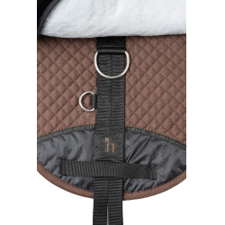Sottosella in pelle di pecora Horze Nero