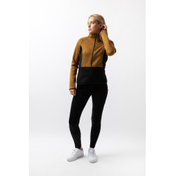 Giacca in pile Neve Horze Marrone dorato