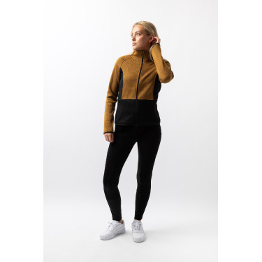 Giacca in pile Neve Horze Marrone dorato