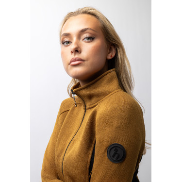 Giacca in pile Neve Horze Marrone dorato