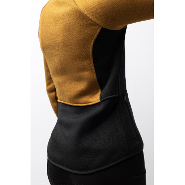 Giacca in pile Neve Horze Marrone dorato