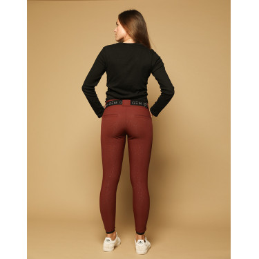 Pantalon GEM John Full grip Bordeaux