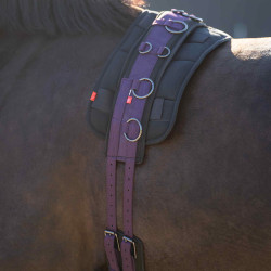 Sottopancia da lavoro in nylon Imperial Riding Deluxe Extra Mora Bordeaux