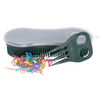 Spazzola Perfection ed elastici per criniera Imperial Riding Porpora Reale Viola Spazzola Perfection ed elastici per criniera Imperial Riding Porpora Reale Viola