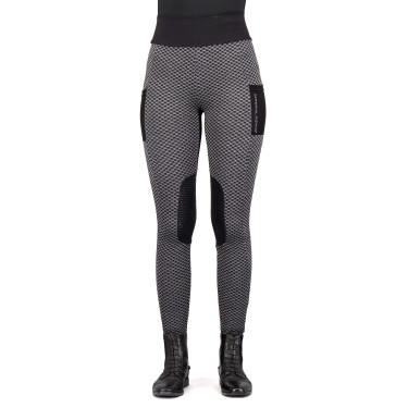 Leggings da equitazione Imperial Riding Diamond Bubble Kneegrip Leggings da equitazione Imperial Riding Diamond Bubble Kneegrip
