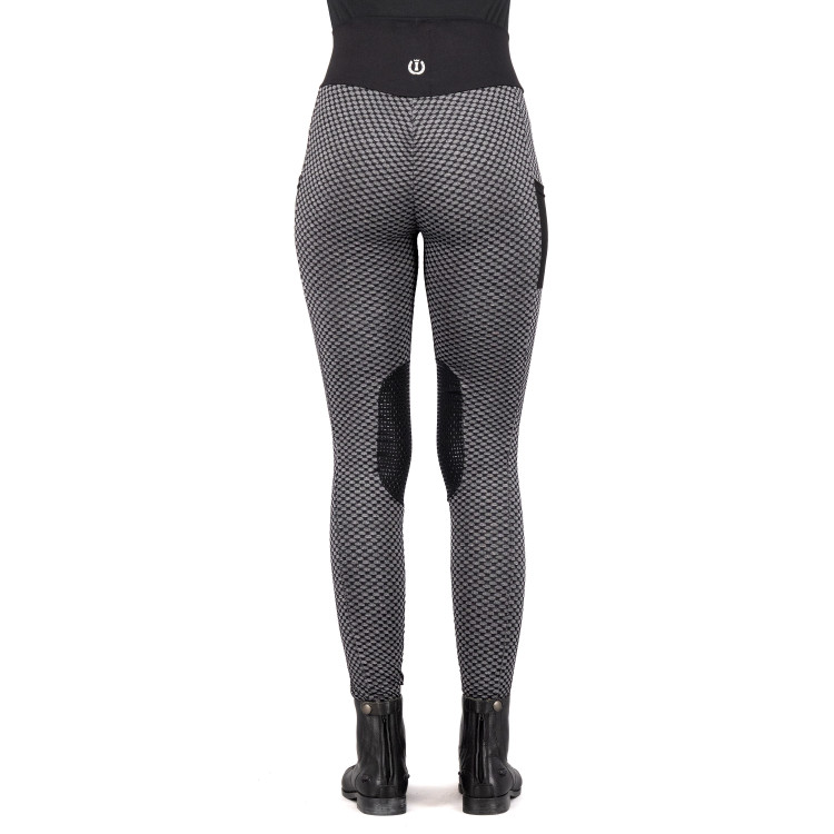 Leggings da equitazione Imperial Riding Diamond Bubble Kneegrip Leggings da equitazione Imperial Riding Diamond Bubble Kneegrip