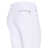 Pantaloni da equitazione Easy Rider Victor KneeGrip uomo Bianco