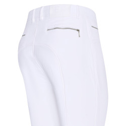 Pantaloni da equitazione Easy Rider Victor KneeGrip uomo Bianco Pantaloni da equitazione Easy Rider Victor KneeGrip uomo Bianco
