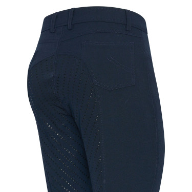 Pantaloni da equitazione Easy Rider Evita FullGrip Blu navy