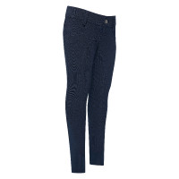 Pantaloni da equitazione Easy Rider Evita FullGrip per bambini Bianco Pantaloni da equitazione Easy Rider Evita FullGrip per bambini Bianco