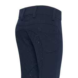 Pantaloni da equitazione Easy Rider Evita FullGrip per bambini Blu navy Pantaloni da equitazione Easy Rider Evita FullGrip per bambini Blu navy