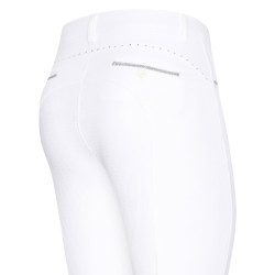 Pantaloni da equitazione Easy Rider Carice FullGrip Bianco Pantaloni da equitazione Easy Rider Carice FullGrip Bianco
