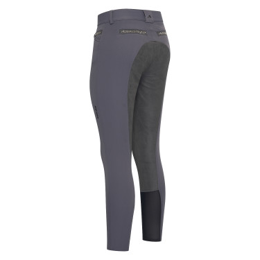 Pantaloni da equitazione Euro-Star Arista Fashion Diamond Full Castoro scuro Grigio