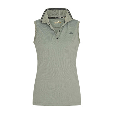 Polo senza maniche Euro-Star Carmella Castoro grigio Verde