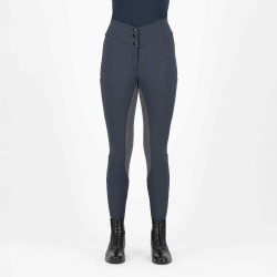 Pantaloni da equitazione Euro-Star Queen thermaline FullGrip Grigio magnete Pantaloni da equitazione Euro-Star Queen thermaline FullGrip Grigio magnete