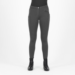 Pantaloni da equitazione Easy Rider Joy FullGrip Magnete Grigio