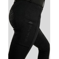 Leggings spazzolati Montar MoErima full grip donna Nero Leggings spazzolati Montar MoErima full grip donna Nero