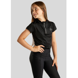 Polo Montar Junior Everly maniche corte Nero Polo Montar Junior Everly maniche corte Nero