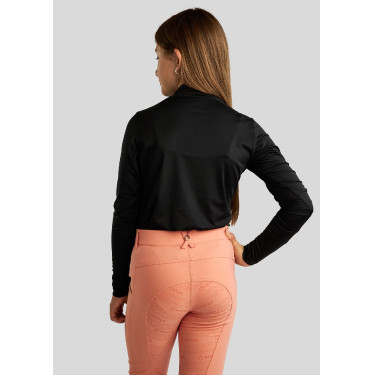 Polo Montar Everly bambino maniche lunghe rosa oro Polo Montar Everly bambino maniche lunghe rosa oro
