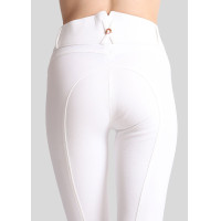 Pantalon Montar Molly Yati femme taille haute Blanc / rose gold