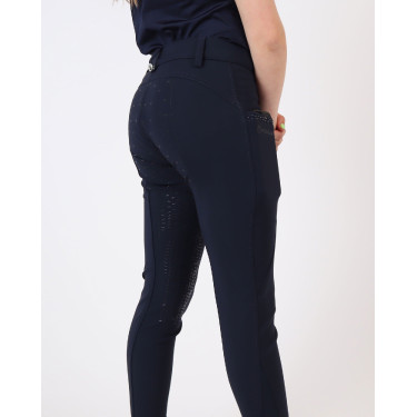 Pantaloni Montar Yati Crystal Junior full grip Marina Blu marino