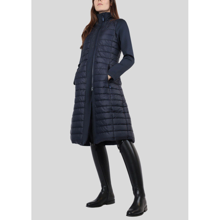 Giacca lunga Montar imbottita ibrida da donna